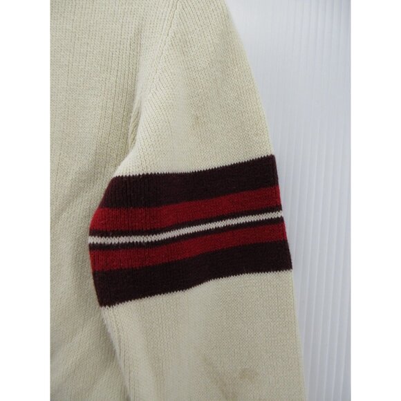 VINTAGE Abercrombie & Fitch Sweater Medium Cropped Pullover Crewneck - Picture 4 of 10